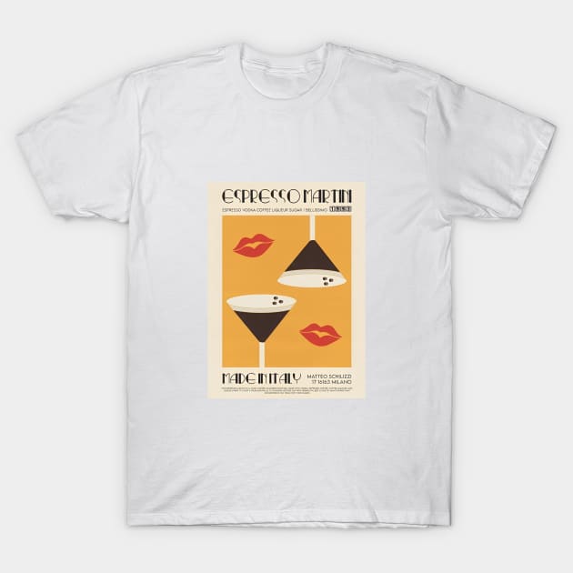 The Espresso Martini T-Shirt by floreslauda